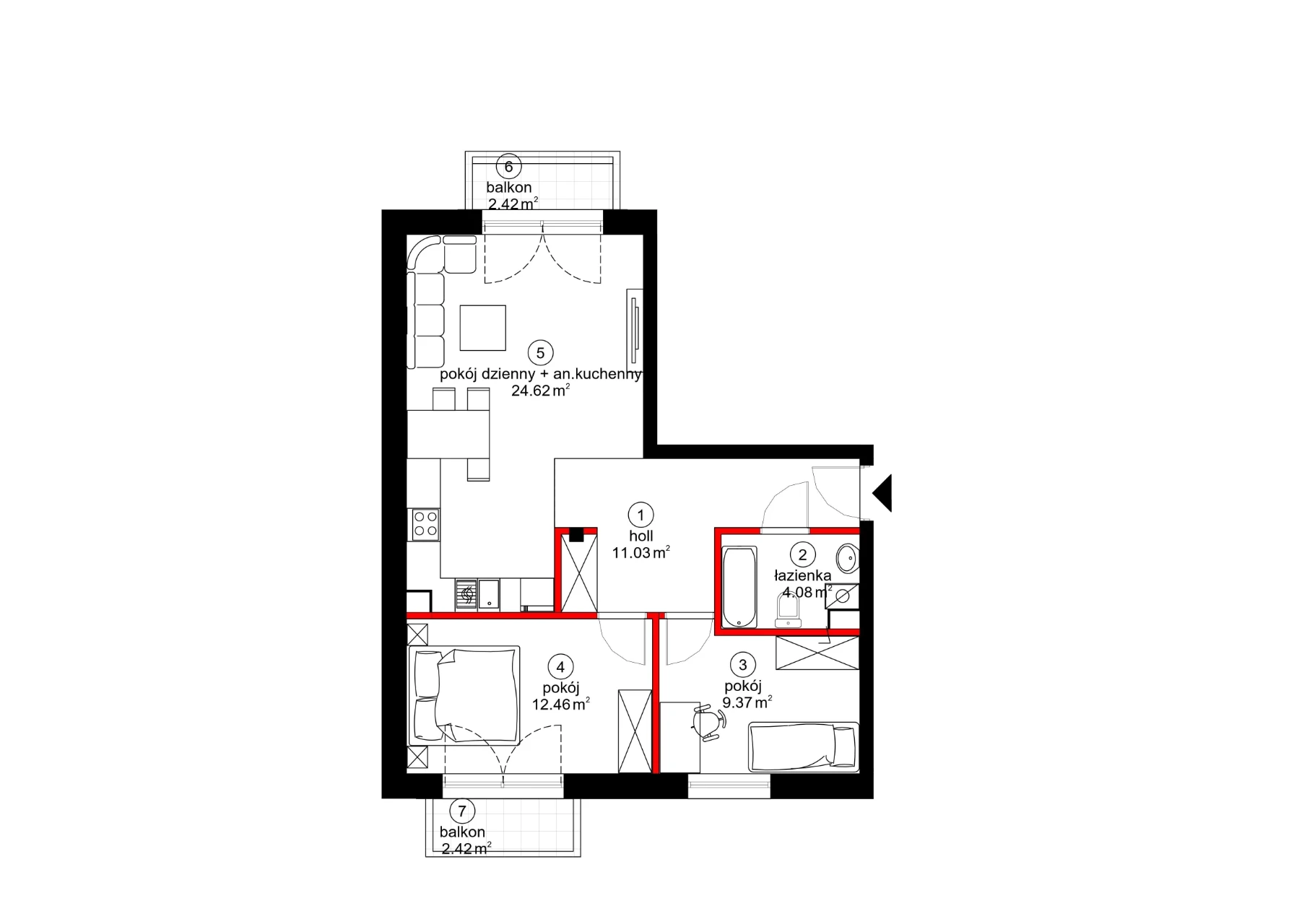 Plan piętra