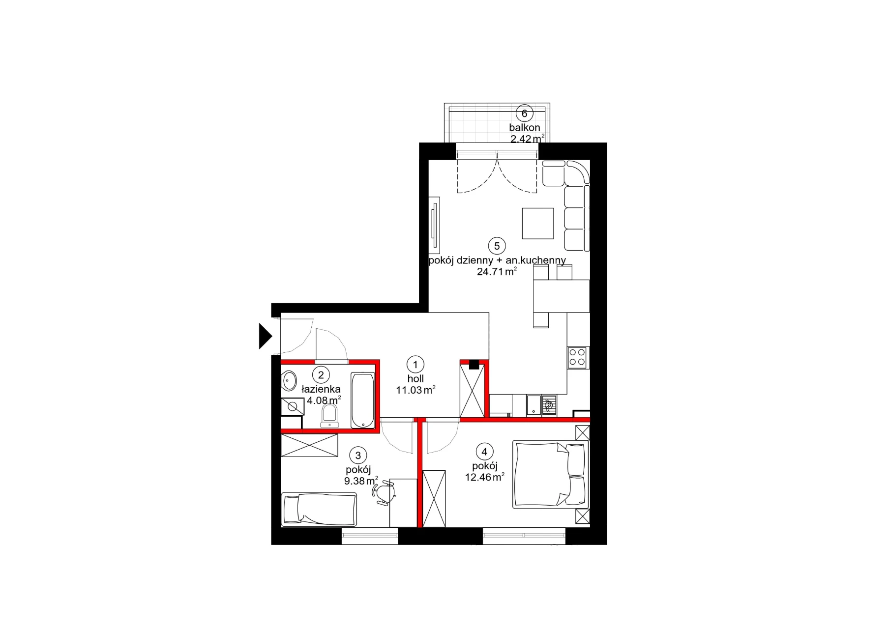Plan piętra
