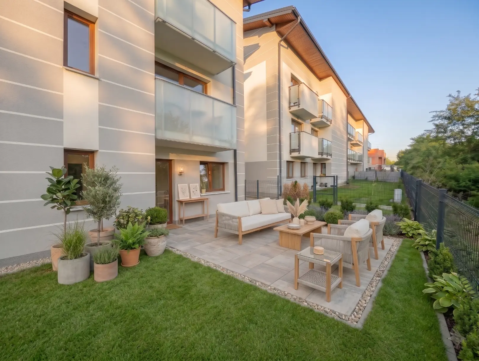 Prywatny ogródek do 60 m² na parterze - Zielone Osiedla Sulejówek