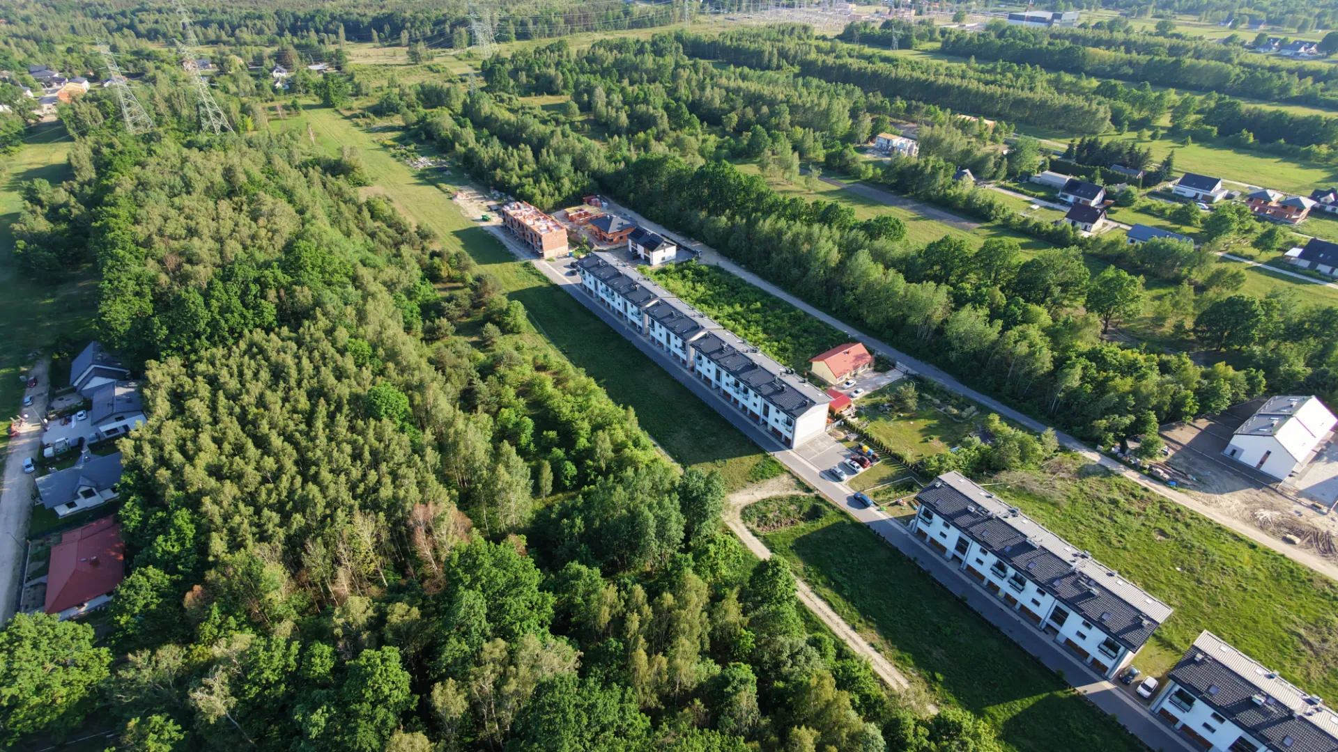 Zielone Osiedla - elewacja mieszkania na parterze