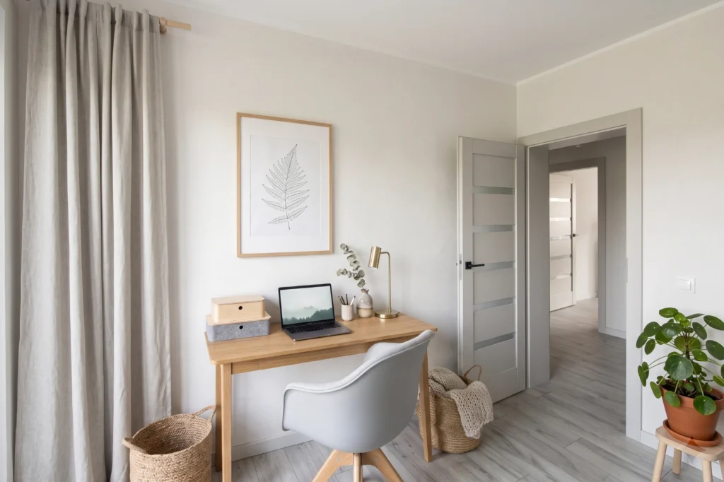 Zielone Osiedla pokój biurko home office — Sulejówek