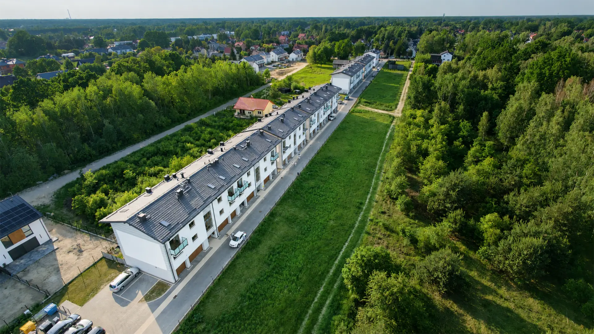 Mieszkanie na parterze - elewacja zewnętrzna